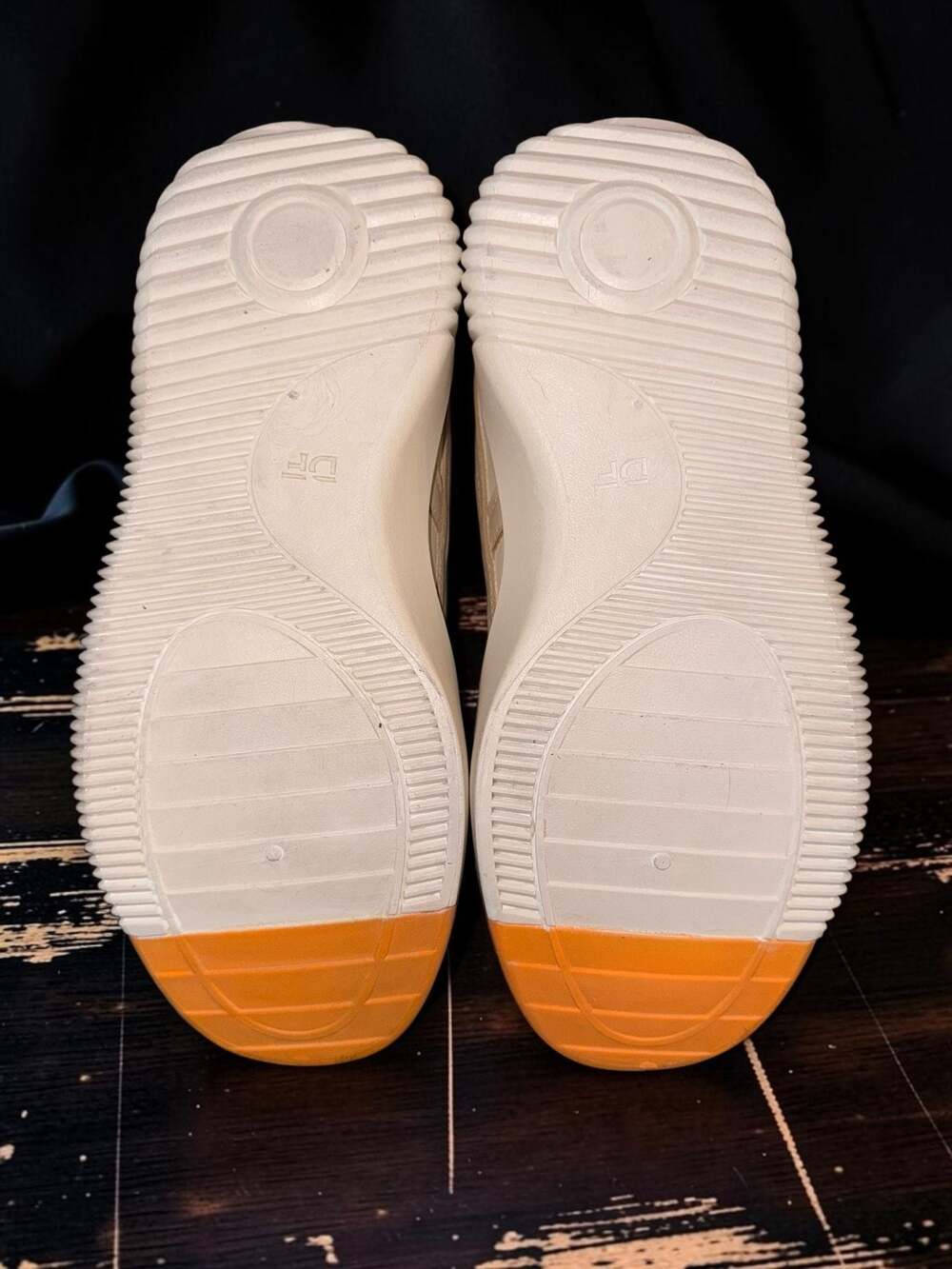 De Florance DF Cloudea Sneakers Cream Beige Size US 8.5 - Picture 5 of 9